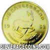 South African 1/2 Ounce Gold Krugerrand (Reverse)