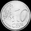 10 Céntimos de Euro Monegascos de Raniero III (Reverso)