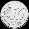 10 Céntimos de Euro Neerlandeses de Beatriz (Reverso)