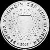 50 Céntimos de Euro Neerlandeses de Beatriz (Anverso)