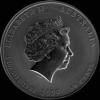 50 Céntimos Australianos de 1/2 Onza de Plata de Isabel II (Lunar II: Buey) (Anverso)