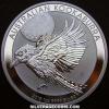 Elizabeth II Australian Dollar 1 Ounce Silver Kookaburra (Reverse)