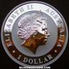 Elizabeth II Australian Dollar 1 Ounce Silver Koala (Obverse)