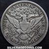 United States "Barber" Silver Quarter Dollar (Reverse)