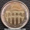 2 Euros Españoles de Felipe VI (Acueducto de Segovia) (Anverso)