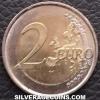 2 Euros Españoles de Felipe VI (Acueducto de Segovia) (Reverso)