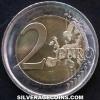 2 Euros Españoles de Juan Carlos I (El Escorial) (Reverso)