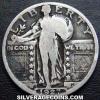 United States "Standing Liberty" Silver Quarter Dollar (type 2 obverse) (Obverse)
