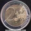 2 Euros Españoles de Juan Carlos I (Aniversario de la UEM) (Reverso)