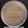 2 Euros Franceses (Tratado de Roma) (Anverso)