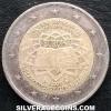 Albert II Belgian 2 Euros (Treaty of Rome) (Obverse)