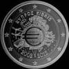 2 Euros Chipriotas (Aniversario del Euro) (Anverso)