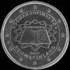 2 Euros Finlandeses (Tratado de Roma) (Anverso)