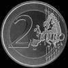 2 Euros Franceses (Aniversario del la Bandera de la UE) (Reverso)