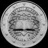 2 Euros Italianos (Tratado de Roma) (Anverso)