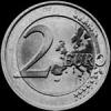 2 Euros Italianos (Tratado de Roma) (Reverso)