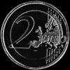 2 Euros Neerlandeses de Beatriz (Tratado de Roma) (Reverso)