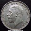George V British Silver Half Crown (Obverse)