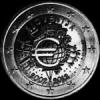 2 Euros Eslovenos (Aniversario del Euro) (Anverso)
