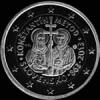 2 Euros Eslovacos (Constantino y Metodio) (Anverso)