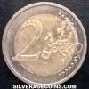 2 Euros Eslovenos (Descubrimiento de la Cueva de Postojna) (Reverso)