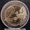2 Euros Alemanes (Sajonia) (Reverso)