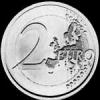 2 Euros Italianos (Derechos Humanos) (Reverso)
