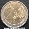 2 Euros Italianos (Unificación Italiana) (Reverso)
