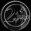 2 Euros Italianos (Carabinieri) (Reverso)