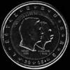 2 Euros Luxemburgueses de Enrique (Enrique y Adolfo) (Anverso)