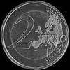 2 Euros Luxemburgueses de Enrique (Palacio Gran Ducal) (Reverso)