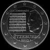 2 Euros Luxemburgueses de Enrique (Himno Nacional) (Anverso)