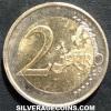 2 Euros Neerlandeses de Guillermo Alejandro (Abdicación de Beatriz) (Reverso)