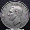 George VI British 2 Shillings (Florin) (Obverse)