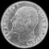 2 Leva de Plata Búlgaros de Fernando I (Anverso)