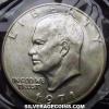 United States "Eisenhower" Silver Clad Dollar (Obverse)