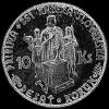 10 Coronas de Plata Eslovacas (Pribina) (Reverso)