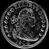 5 Centavos de Plata "Draped Bust Half Dime" Estadounidenses (Anverso)