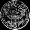 10 Centavos de Plata "Draped Bust Dime" Estadounidenses (Reverso)