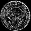 Cuarto Dólar de Plata "Draped Bust" Estadounidense (Reverso)