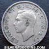 George VI British Sixpence (Obverse)