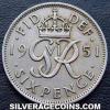 George VI British Sixpence (Reverse)