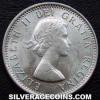 Elizabeth II Canadian Silver "Dime" 10 Cents (Obverse)