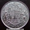 George VI Canadian Silver 50 Cents (Reverse)