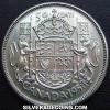 Elizabeth II Canadian Silver 50 Cents (Reverse)