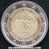 2 Euros Eslovenos (Día Mundial de las Abejas) (Anverso)