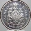 Elizabeth II Canadian Silver 50 Cents (Reverse)