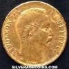 Napoleon III French Gold 20 Francs (Obverse)