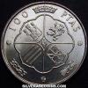 Franco Spanish Silver 100 Pesetas (Reverse)