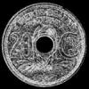 20 Céntimos Franceses (Reverso)